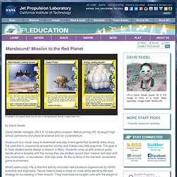 Marsbound! Mission to the Red Planet - JPL Education