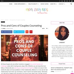 Pros and Cons of Couples Counseling