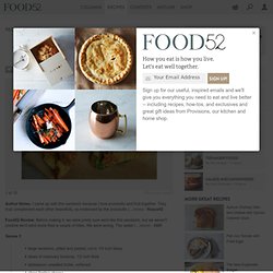 Prosciutto, Nectarine and Fontina Panini on Rosemary Focaccia recipe on Food52.com