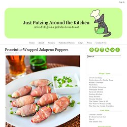Prosciutto-Wrapped Jalapeno Poppers