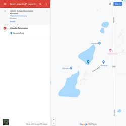 Best LinkedIn Prospecting Automation - Google My Maps