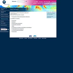 Prospective en Océan Atmosphère 2006-2011