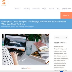 Eyeing East Coast Prospects to Engage & Nurture in 2020 - Saffron Tech