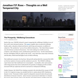 Jonathan F.P. Rose - Thoughts on a Well Tempered City