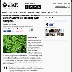 Tommy Chong Reveals Prostate Cancer Diagnosis, Treating with Hemp Oil