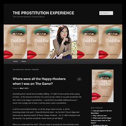THE PROSTITUTION EXPERIENCE