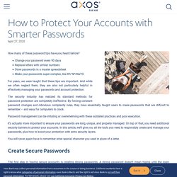 How to Protect Your Accounts with a Strong Password