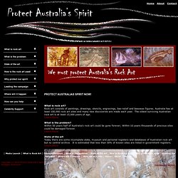 PROTECT AUSTRALIAS SPIRIT NOW!