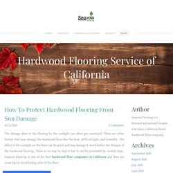 How To Protect Hardwood Flooring From Sun Damage