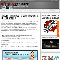 How to Protect Your Online Reputation [INFOGRAPHIC]