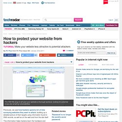 How to protect your website from hackers