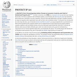 PROTECT IP Act PIPA