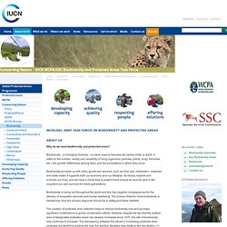 Protected Areas and Biodiversity