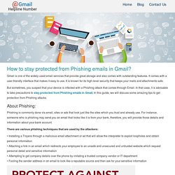 How to stay protected from Phishing emails in Gmail?
