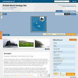 St Kilda World Heritage Site