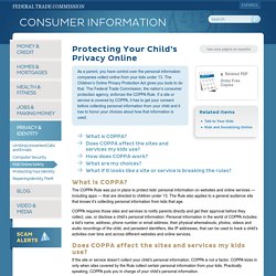 Protecting Your Child’s Privacy Online