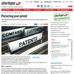 Protecting your patent