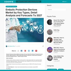 Embolic Protection Devices Market by Key Types, Detail Analysis and Forecasts To 2027