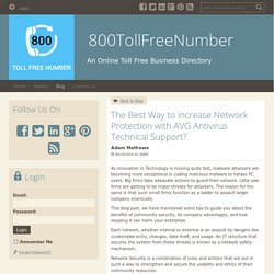 The Best Way to increase Network Protection with AVG Antivirus Technical Support?