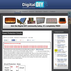 Power Protection Circuits [419]