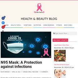 N95 Mask: A Protection against infections - curefavor