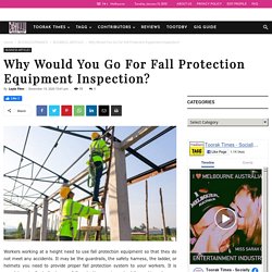 Importance of Fall Protection Equipment Inspection - Advanced Roof safety