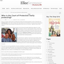 Who is the Court of Protection really protecting?