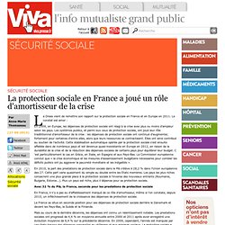 La protection sociale en France a joué un rôle d'amortisseur de la crise