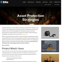 Asset Protection Strategies