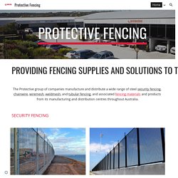 Protective Fencing
