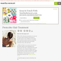 Protective Hair Treatment - Martha Stewart Hair care