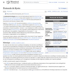 COP3- Protocole de Kyoto 1997