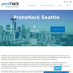 Seattle - The Code-Free Hackathon