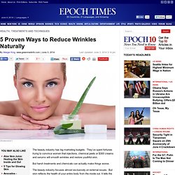 5 Proven Ways to Reduce Wrinkles Naturally
