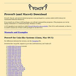 Prover9 Download