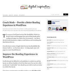 How to Provide a Book-like Reading Experience in WordPress