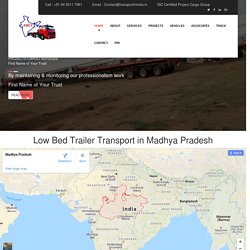 ABCC India Provide Low Bed Trailer Transport in Madhya Pradesh