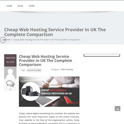 Cheap Web Hosting Service Provider in UK The Complete Comparison - Managed Web Hosting