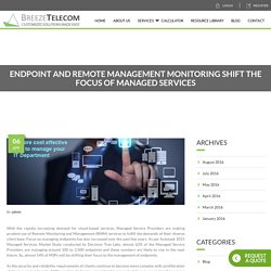 Managed Service Provider for Remote Management Monitoring