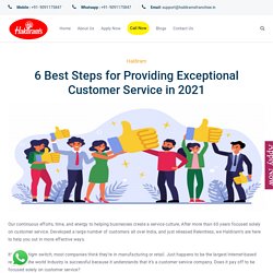 6 Best Steps for Providing Exceptional Customer Service in 2021