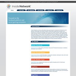 Inside Network - Providing news and market research to the Facebook platform and social gaming ecosystem