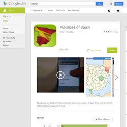Provinces of Spain - Android Apps on Google Play
