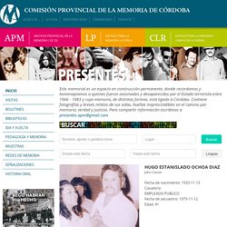 Archivo Provincial de la Memorial - Memorial - Victoria Tarifa