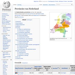 Provincies van Nederland