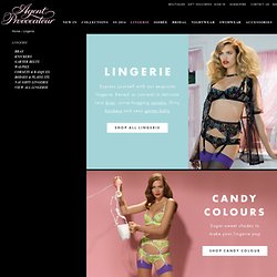 Lingerie at Agent Provocateur: French Lingerie & Sexy Lingerie