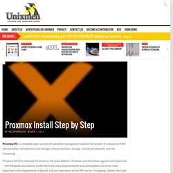 Proxmox Install Step by Step