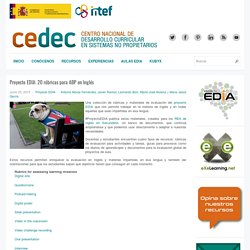 Proyecto EDIA: 20 rúbricas para ABP en Inglés