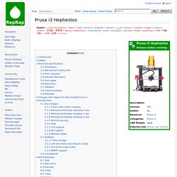 Prusa i3 Hephestos