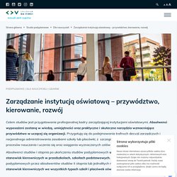 Zarządzanie instytucją oświatową - przywództwo, kierowanie, rozwój - Gdańsk