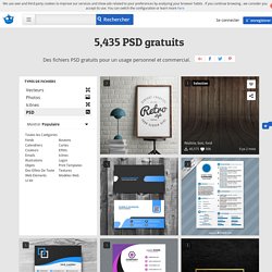 PSD gratuits, plus de +5,400 fichiers PSD gratuits